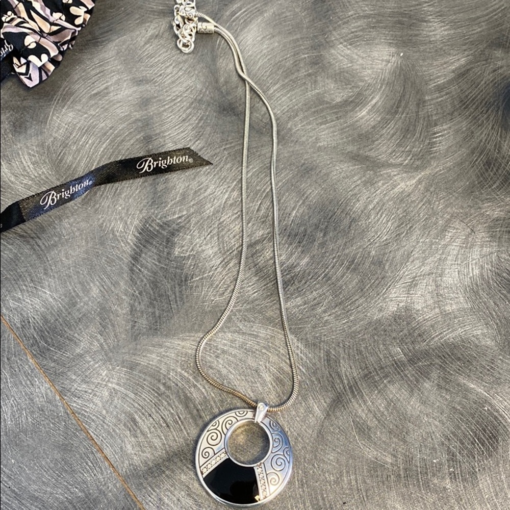 Brighton Reversible Circle Pendant Necklace